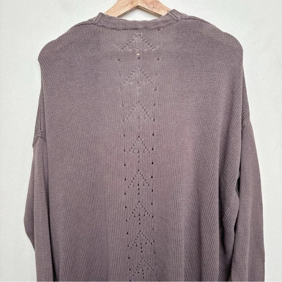 Tentree Womens Medium Anoba Open  Cotton Cardigan - Picture 13 of 15